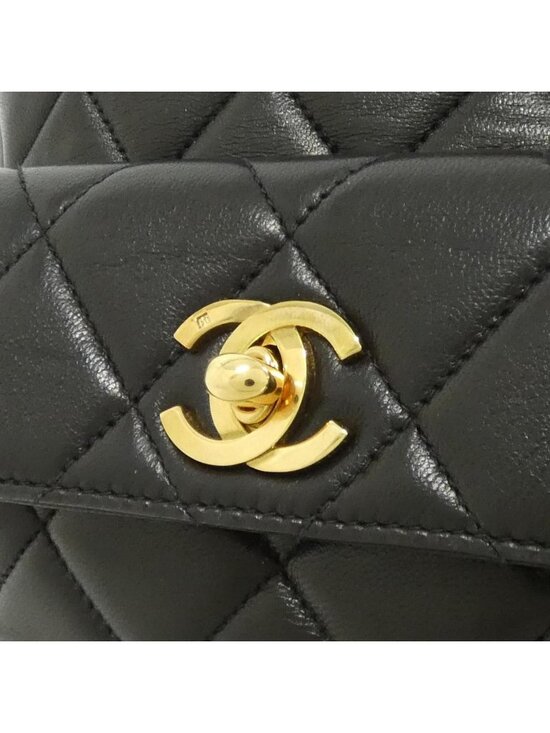 Chanel Vintage Backpack Black main image 6